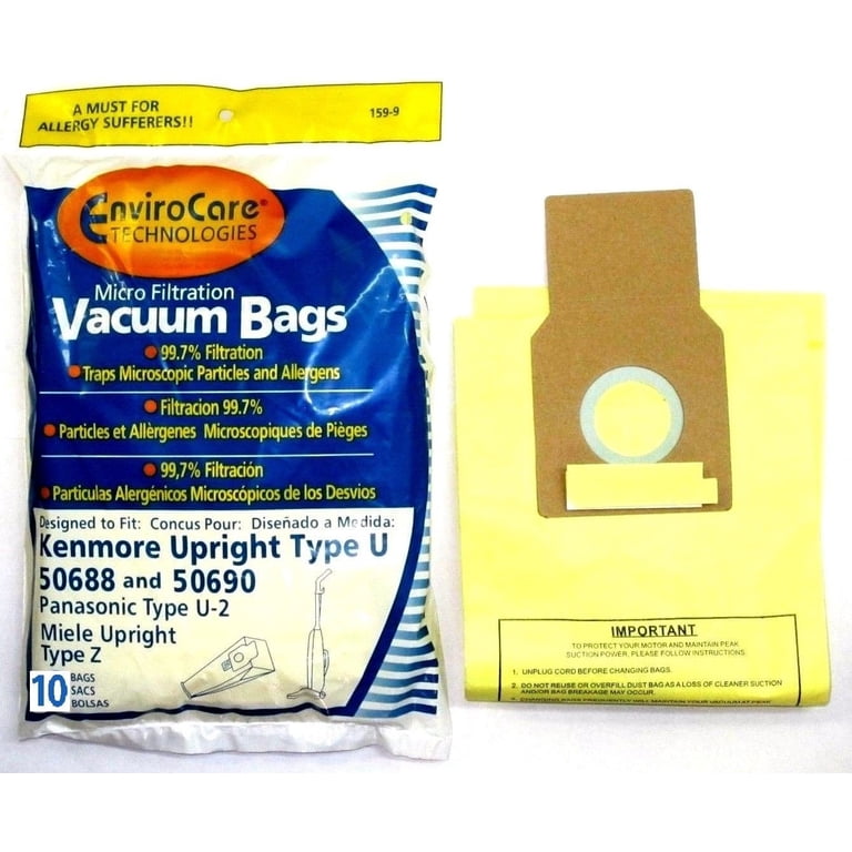 10 Premium Sacchetti Per Aspirapolvere LG Electronics V-CR 141, V-CR