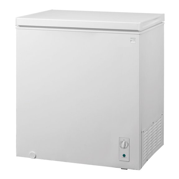 7 Cubic Foot Freezers for Home Storage White and Black Options