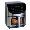 thumbnail image 1 of Kenmore 8-Quart Digital Air Fryer,1700W Programmable Air Fryer with 12 Preset Cooking Functions, Touchscreen Controls, Adjustable Temperature & Timer, Viewing Window, Stainless Steel, 1 of 5
