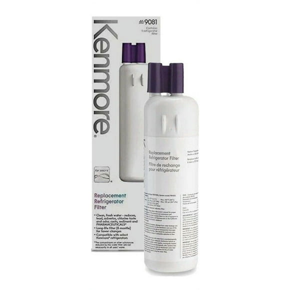 Kenmore 9081 Refrigerator water filter Replacement ,Compatible with Kenmore Water Filter 46-9081 9081 46-9930 9930 Filter 1 Pack
