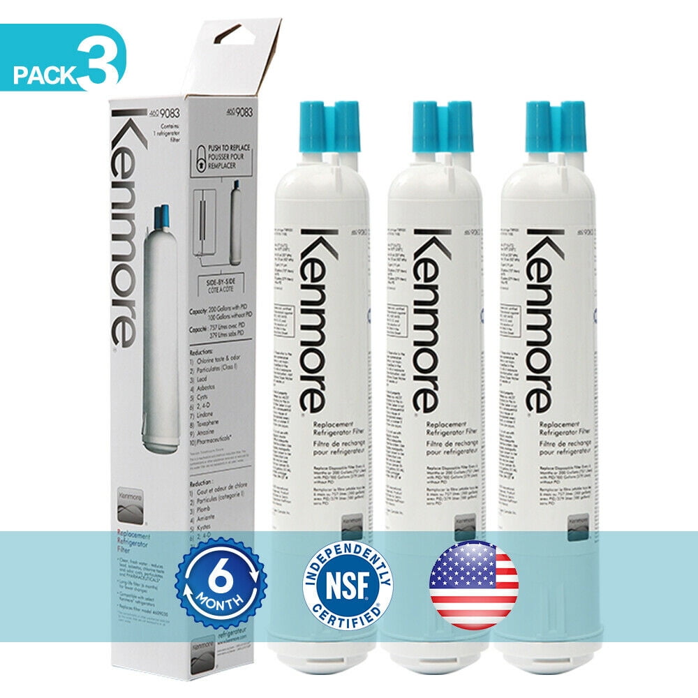 Kenmore 9083 Replacement For Kenmore Refrigerator Water Filter (3 Pack