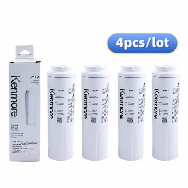 Kenmore 9084, 469084 Replacement Refrigerator Water Filter, 4 Pack
