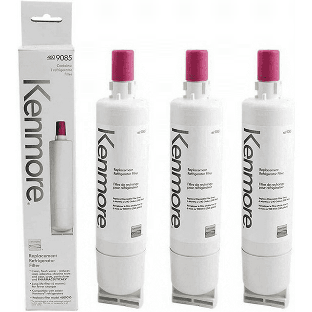 Kenmore 9085 Refrigerator Water Filter Replacement Compatible with 4396508,469010, 469010, 46