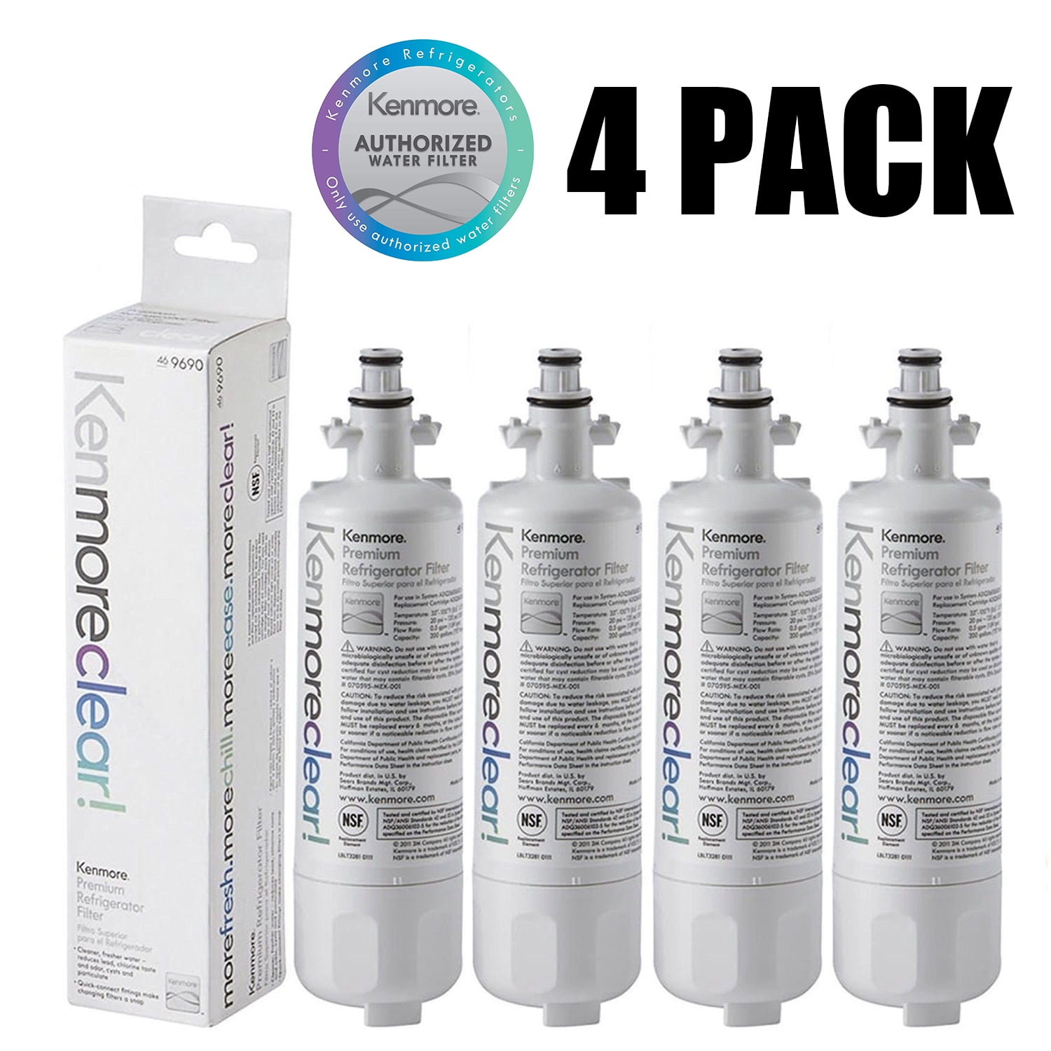 Kenmore 9690, Kenmore 469690 Replacement Refrigerator Water Filter