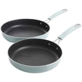 thumbnail image 1 of Kenmore Andover Nonstick Forged Aluminum Induction Frying Pan Set of 2, Blue, 1 of 4
