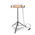 thumbnail image 1 of Kenmore Carbon Infrared 1500W Electric Patio Heater with Tripod and Remote, KH-7E01-SSTP, Silver, 1 of 12