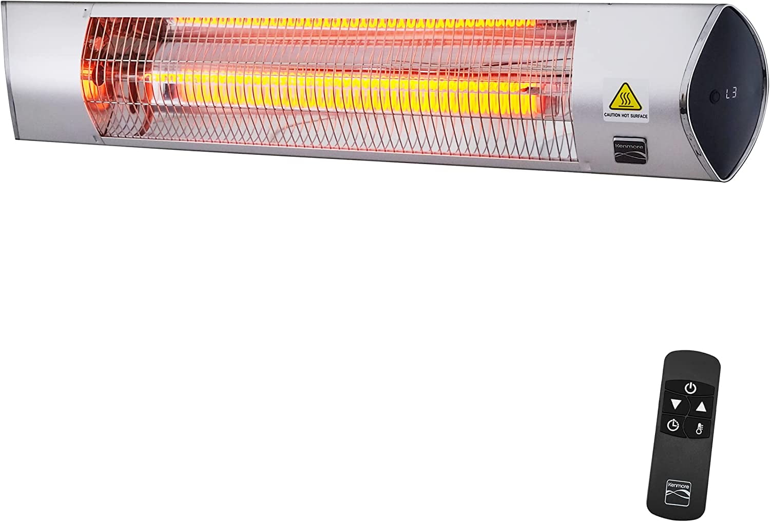 Kenmore Carbon Infrared 1500W Electric WallMounted Outdoor Patio