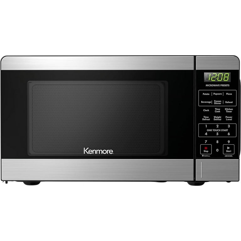 Kenmore, Counter Top Microwave, 0.9 Cu Ft, 900W Stainless Steel