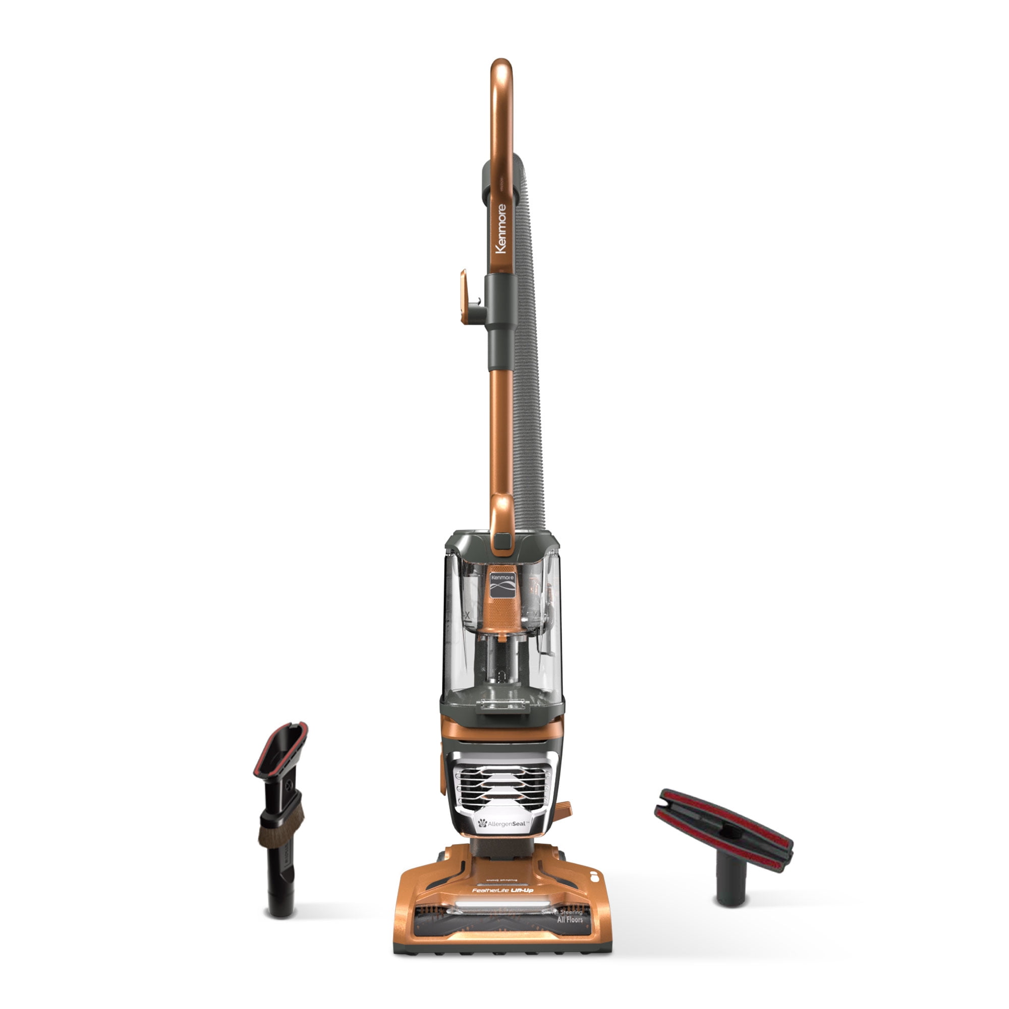 Kenmore FeatherLite™ Upright Vacuum, Bagless, Pet Friendly, Lift-Up® Technology, HEPA Completely Sealed Filtration, Multi-Surface with Swivel, DU4080, Orange