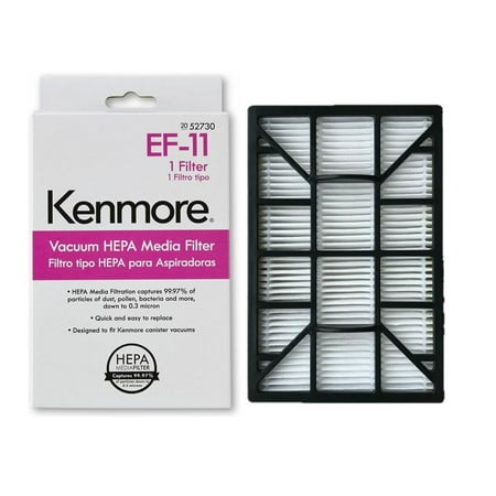 Kenmore EF-11 Vacuum Cleaner Filter for 600 Series Bagged Canister Vacuum price history and forecast - Kenmore 43037120