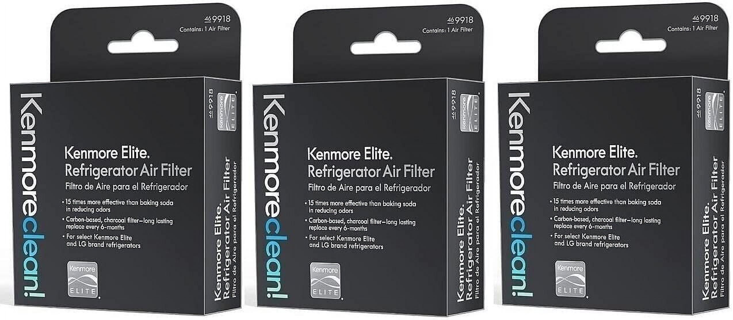 Kenmore Elite, Refrigerator Air Filter 469918 (3 Pack)
