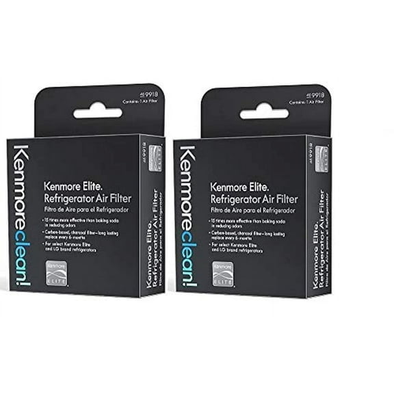Kenmore Elite air filter 46-9918 fits - LG Refrigerator Air Filter LT120F - 9918 Kenmore replacement filter for ifxc24726s - ifx28968st - ifxs30766s - ifx31925st - ifx25991st - adq7