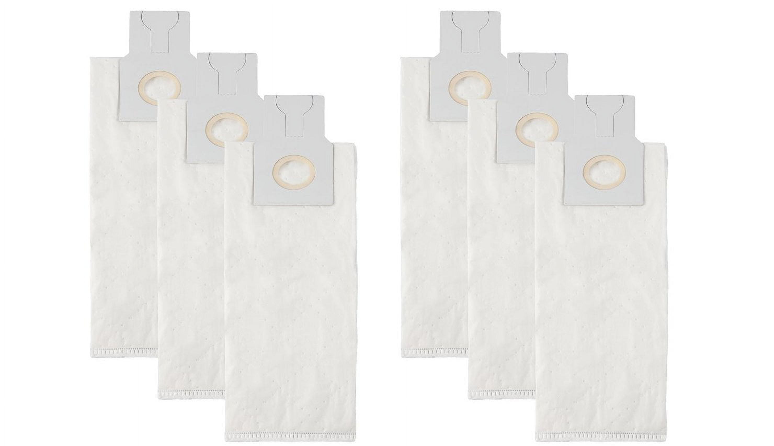 Kenmore HEPA TYPE O & U Cloth Vacuum Bags for Upright Vacs, Panasonic Type U2 Vacuum Bags (6