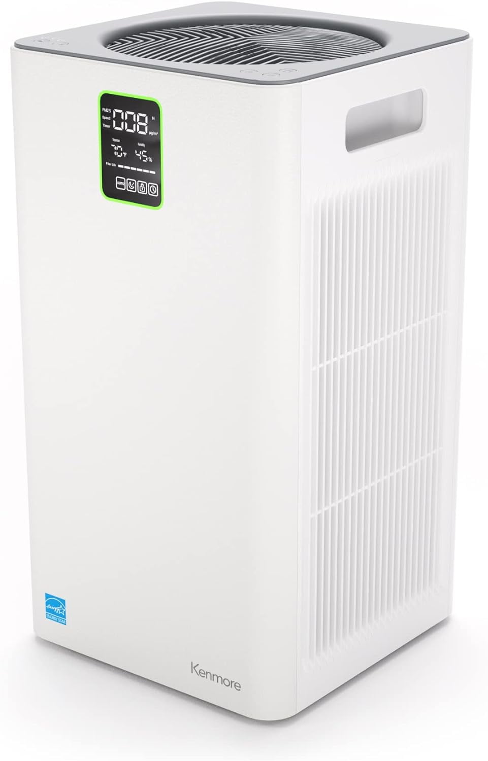 Kenmore PM3020 Air Purifier True HEPA Filter 1500 Sq.Ft Coverage 5 Speeds Silent Operation Pet Hair Smoke Removal Walmart