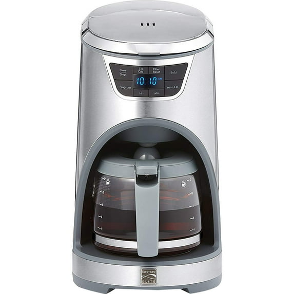 Kenmore Elite 12-Cup Drip Coffee Maker Stainless Steel
