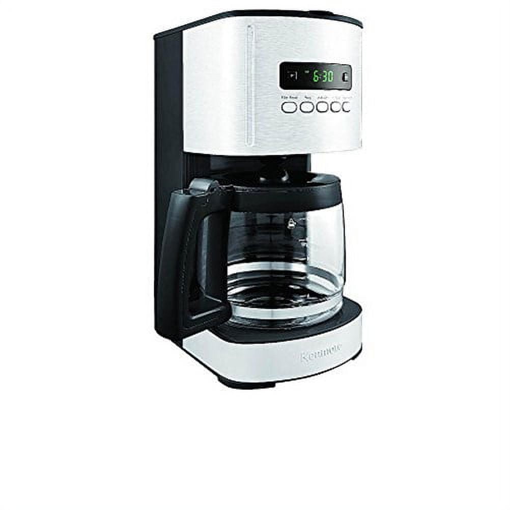 Kenmore Programmable Digital 12 Cup Black Coffee Maker