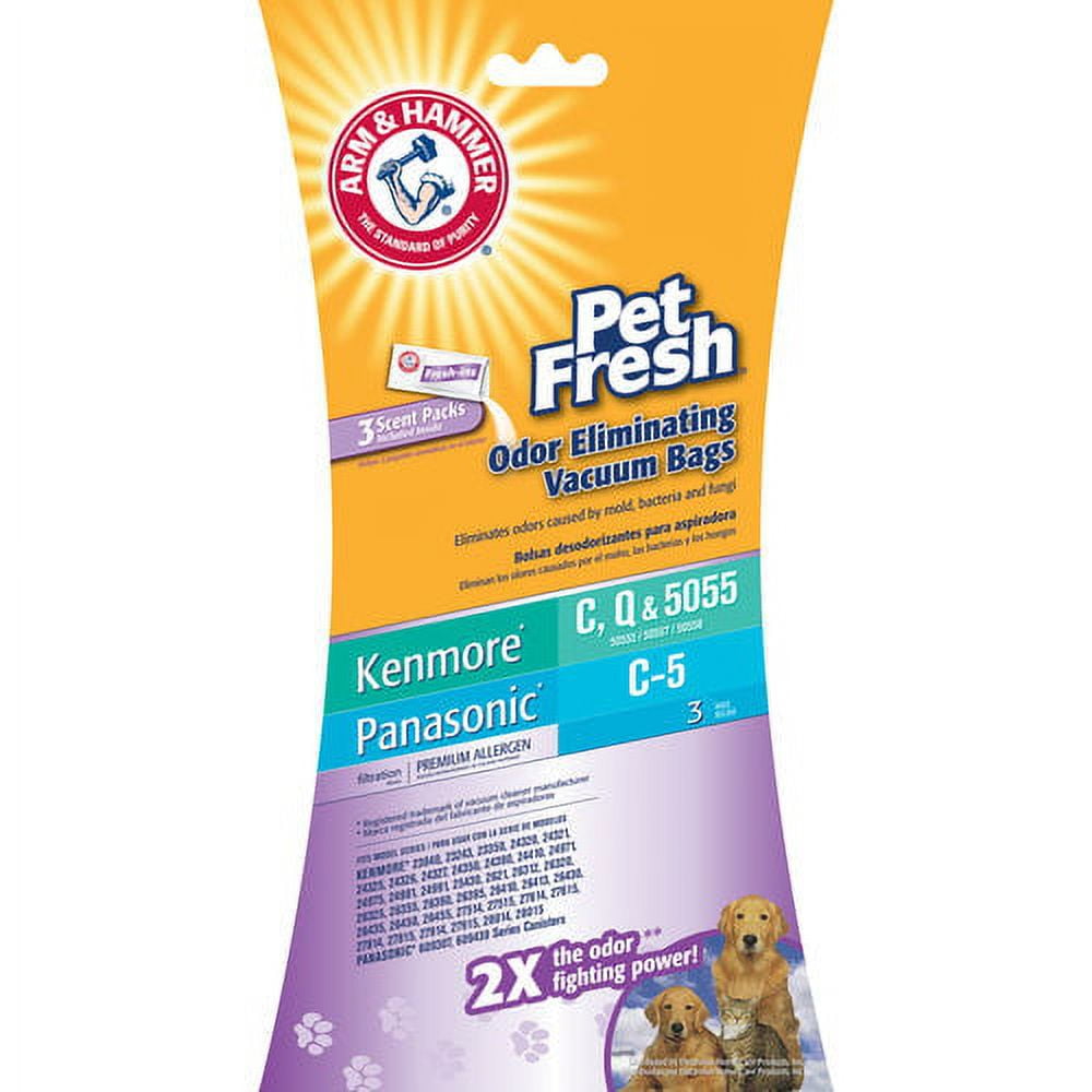 Kenmore Style C, Q & 5055 Pet Fresh Bag Pkg