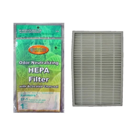 Kenmore Upright & Some Canister EF1, 86889 Filter Part 976