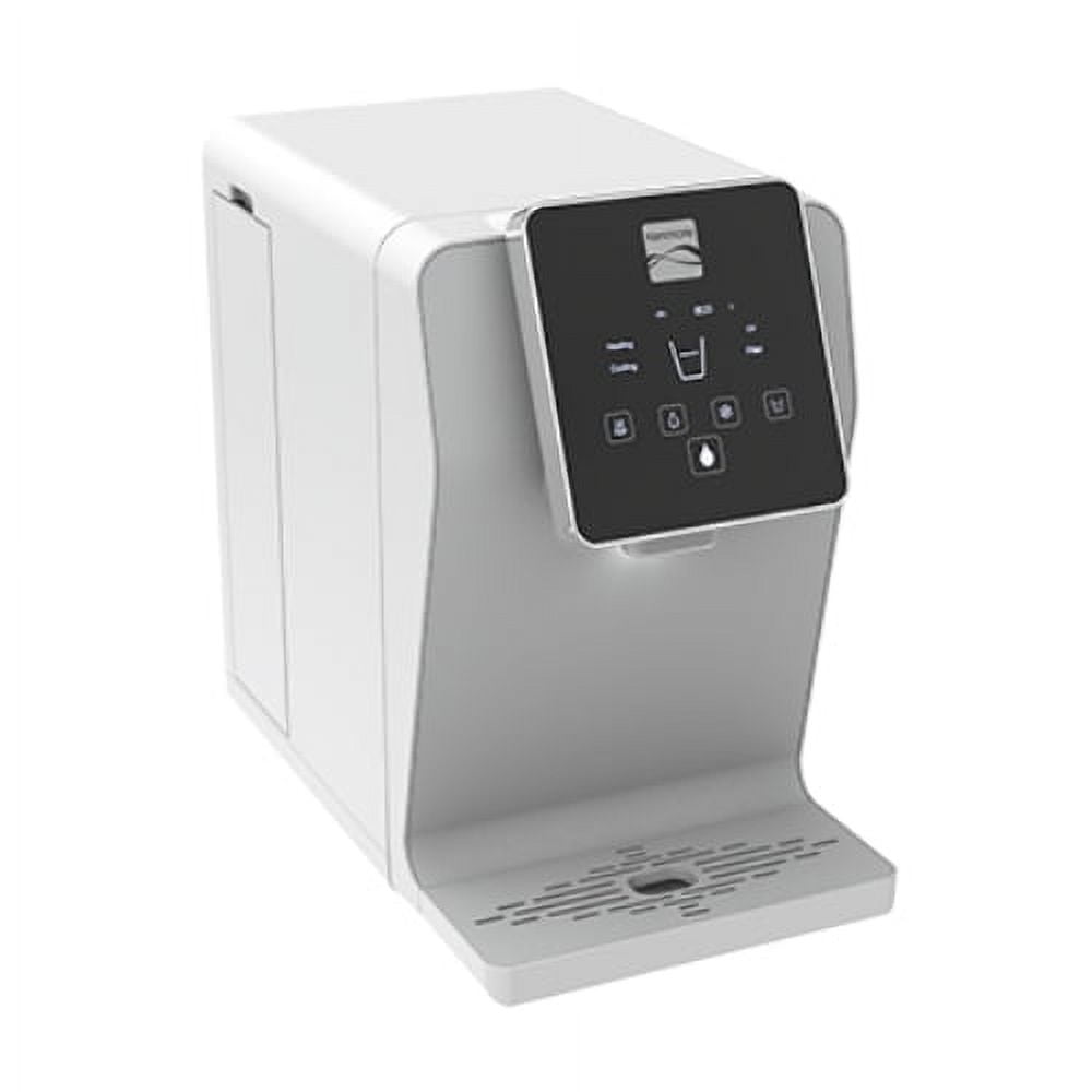 NemoHome Water Cooler Dispenser Mat for Hardwood Floor and Countertop, Heat Resistant, Support Heavy Weight, Large, Grey
