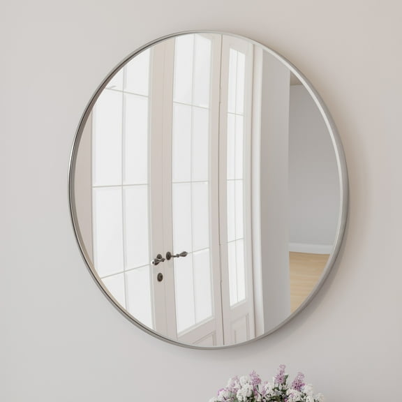 Design House Kenna 24" Round Wall Accent Mirror