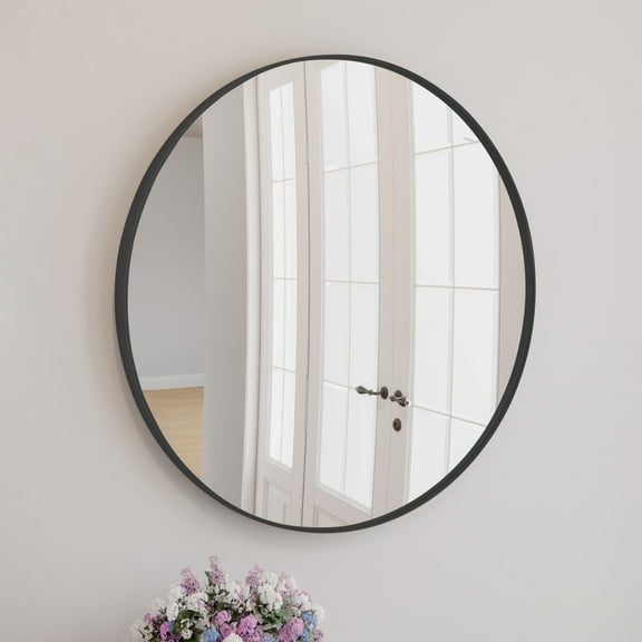 Design House Kenna 36" Round Wall Accent Mirror