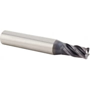 Kennametal 4169811 Square End Mill 1/2" Dia, 5/8" LOC, 2-5/32" OAL, 4 Flutes