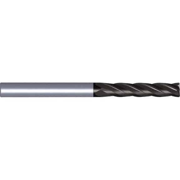 Kennametal 6086563 Square End Mill: 1/8" Dia, 3/4" LOC, 1/8" Shank, 2-1/4