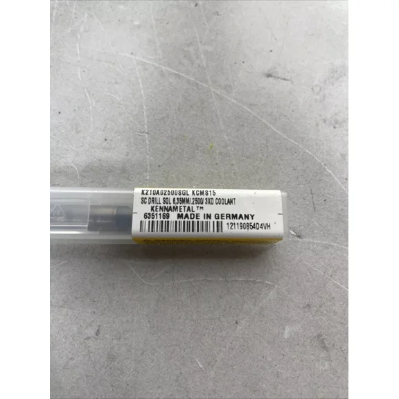 Kennametal K210A02500Sgl Kcms15 Coolant Drill Bit