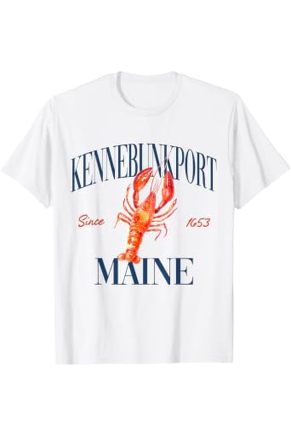 Kennebunkport Maine Est. 1653 - Old Money, Aesthetic T-Shirt