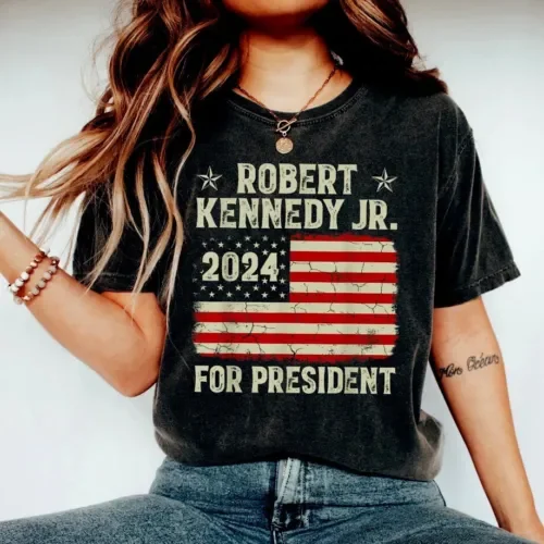 Kennedy 2024 Shirt, Rfk Jr For President 2024 Merch, 2024 Election