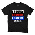 thumbnail image 1 of Kennedy 2024 T-Shirt Vote Robert F. Kennedy Jr US Election Unisex Printed Shirt, 1 of 4