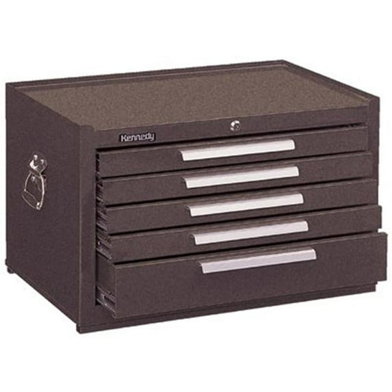 Kennedy 444-285XB 00600 Mechanic Chest 5 Drawer Brown