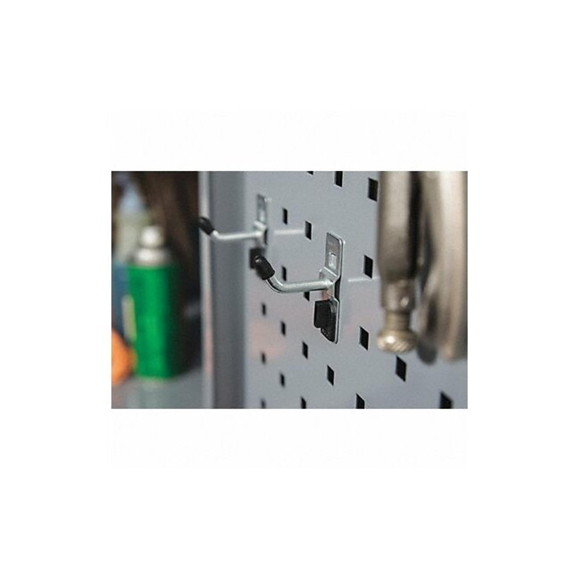 Kennedy 5/32" Diam, 23/8" Long Single Angled End Pegboard Hook Steel