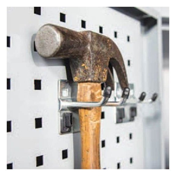 Kennedy Single Rod Pegboard Hook,1" L,2 -1/4" W,PK10 99827