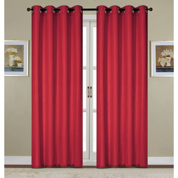 Kennedy Grommet Panel 90" Red