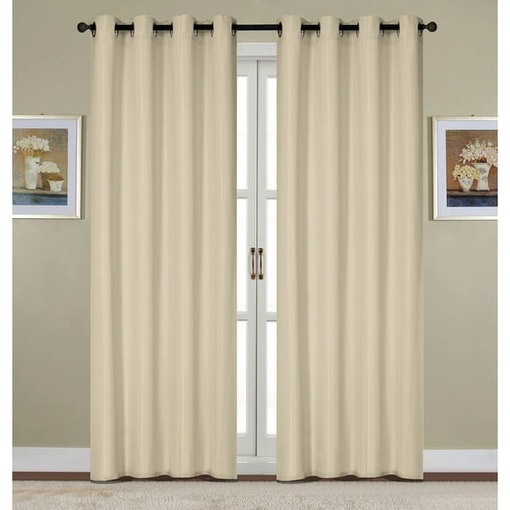 Kennedy Grommet Panel 90" Taupe