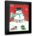 thumbnail image 1 of Kennedy, Lisa 11x14 Black Modern Framed Museum Art Print Titled - Hope Snowman, 1 of 5