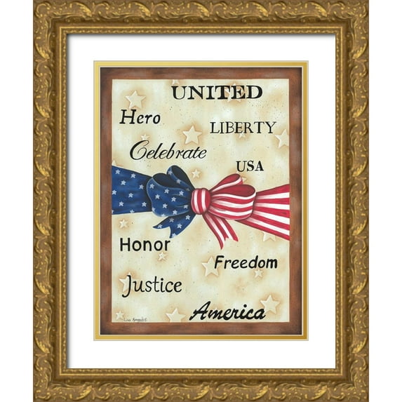 Kennedy, Lisa 25x32 Gold Ornate Wood Framed with Double Matting Museum Art Print Titled - United