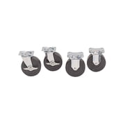 Kennedy Manufacturing 80837 5in x 2in Replacement Caster Set, 2 Swivel & 2 Rigid J101