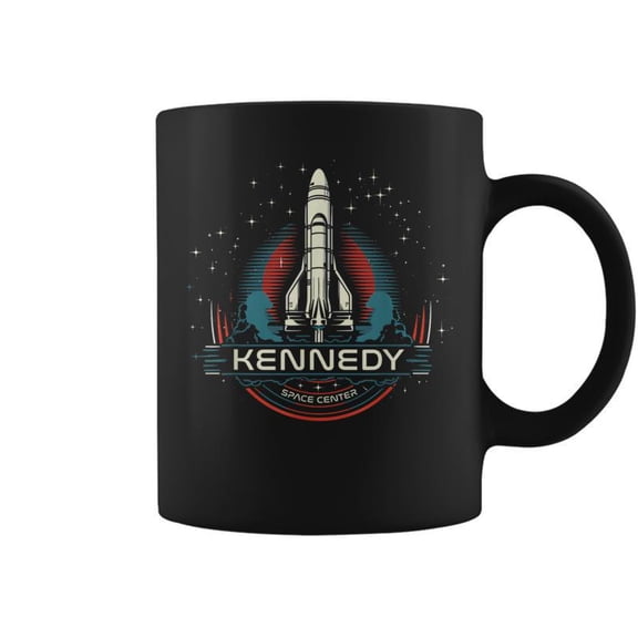 Kennedy Space Center Merritt Island Florida Shuttle Coffee Mugs