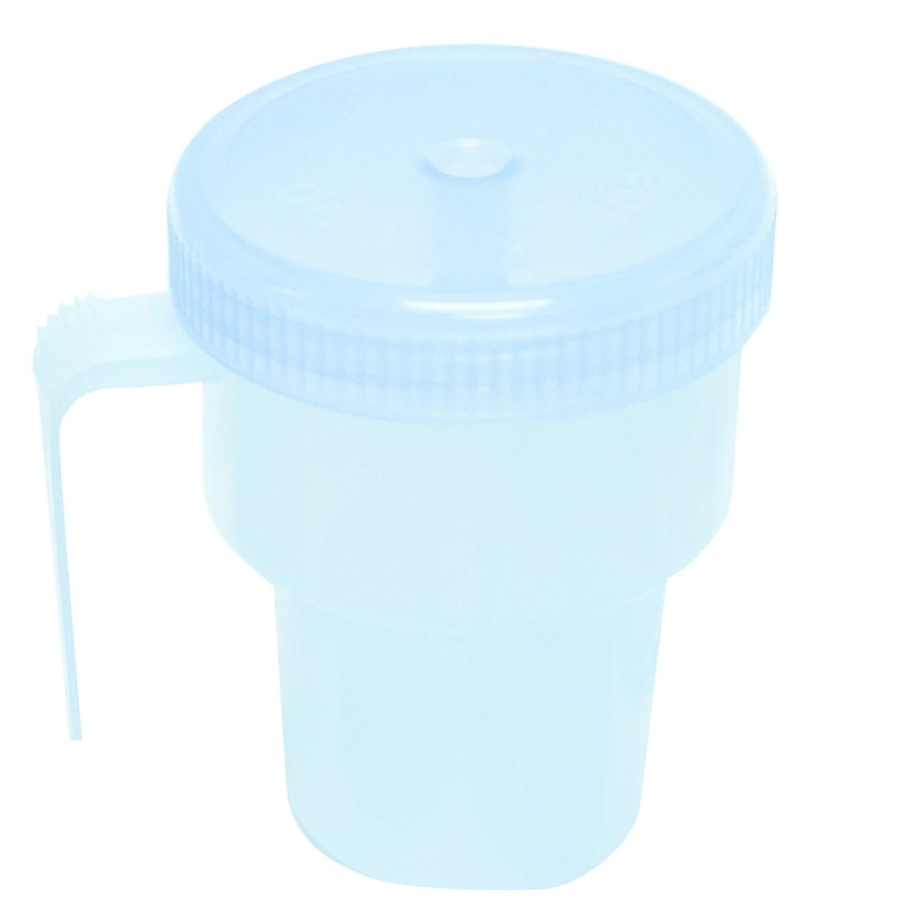 Kennedy Spillproof Drinking Cup, 7 oz. Translucent Plastic Reusable, Fabrication Enterprises, 60-1000 - Sold by: Pack of One