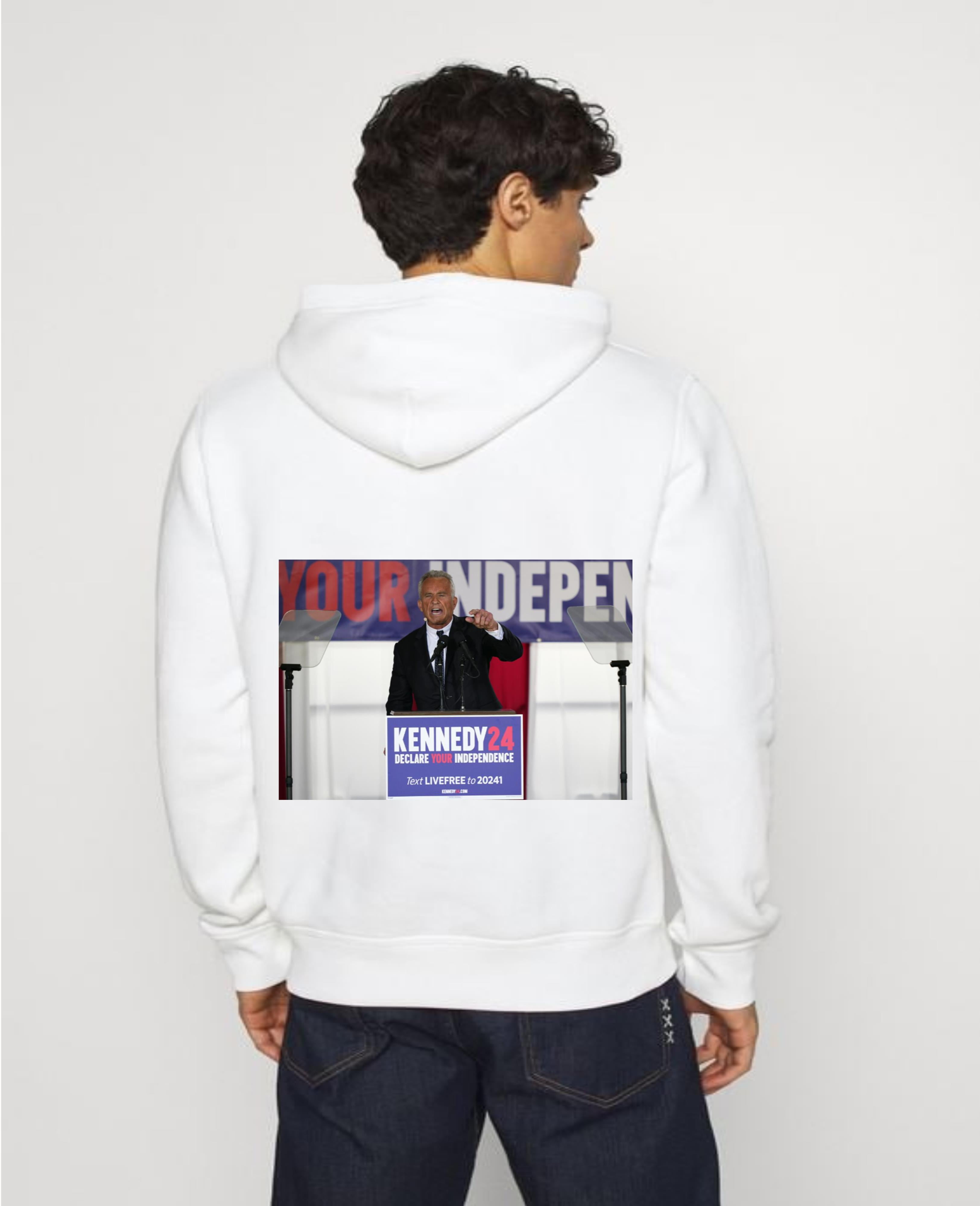 Kennedy for President Pocket Tee,2024 Election RFK Jr Pocket HOODIE