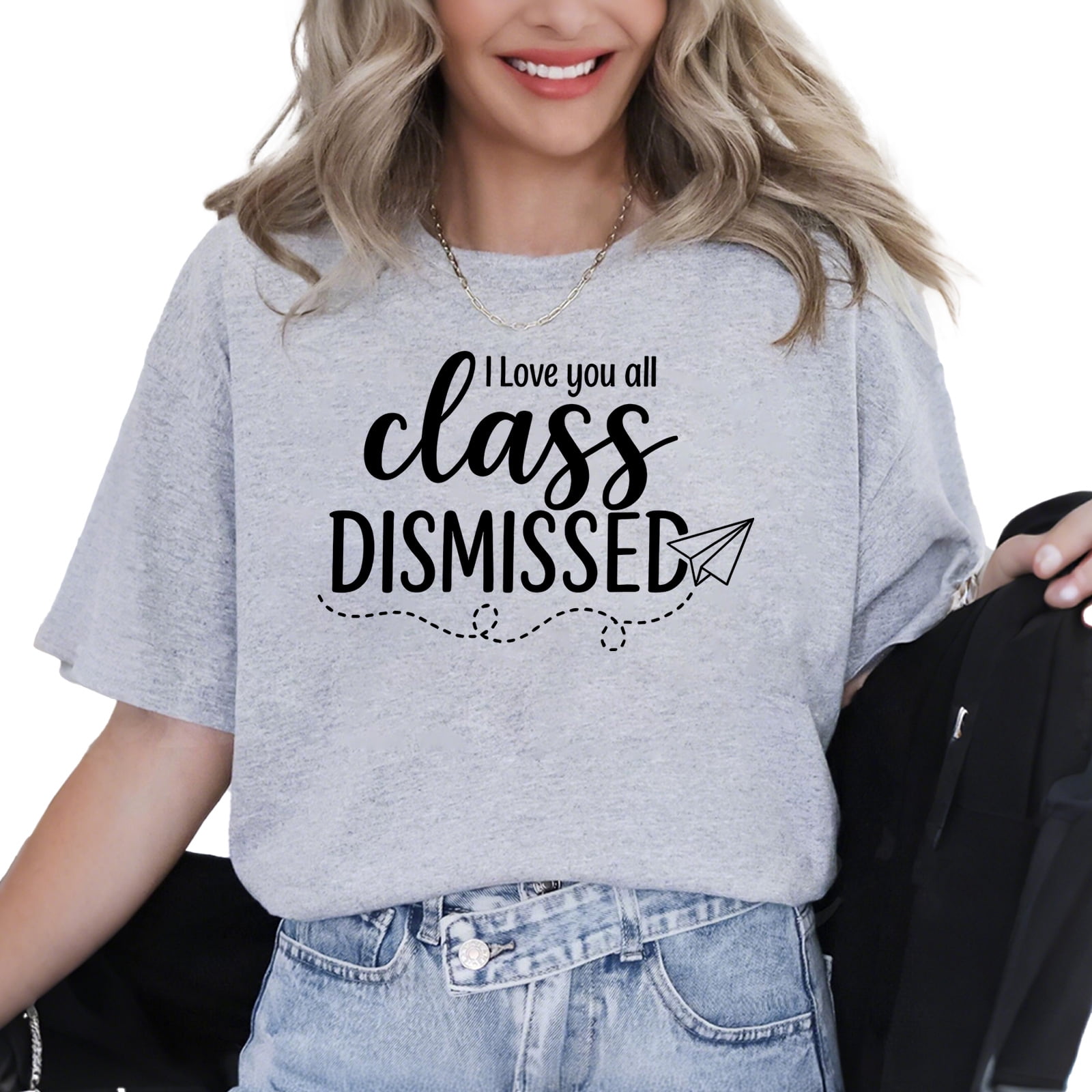 Last Day Of School Shirt For Teachers – Funny Summer Break Graphic Tee, Casual Cotton Blend Top