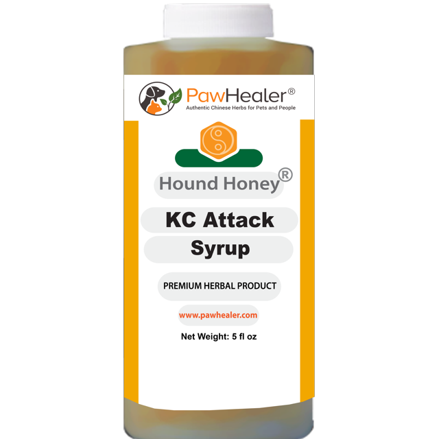 Kennel Cough Syrup Hound Honey Natural Herbal Remedy for Symptoms of