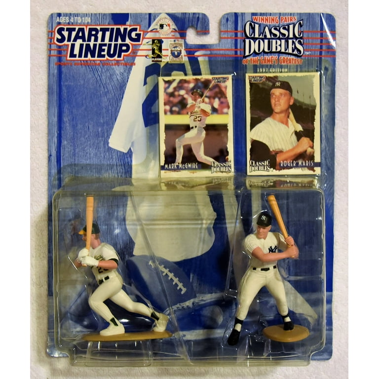 ケナー【MLB】Roger Maris & Mark McGwire Kenner 1997 Starting Lineup MARK McGWIRE ROGER MARIS 1997 Baseball