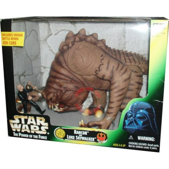 Kenner Star Wars Power of The Force Rancor and Luke Skywalker Action Figure (16")