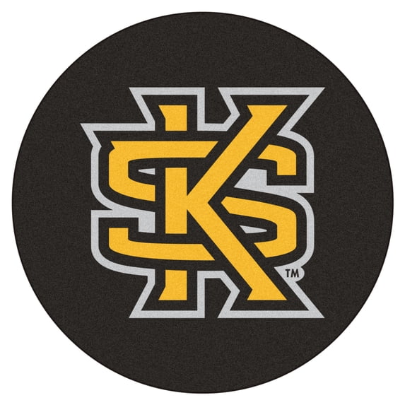 Kennesaw State University-Size:27" Diameter,Style:Puck Mat