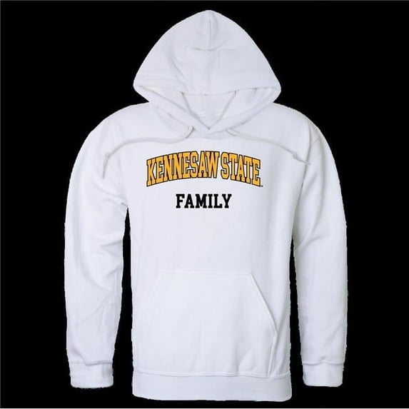 Kennesaw State University Owls Family Hoodie, White - Extra Large