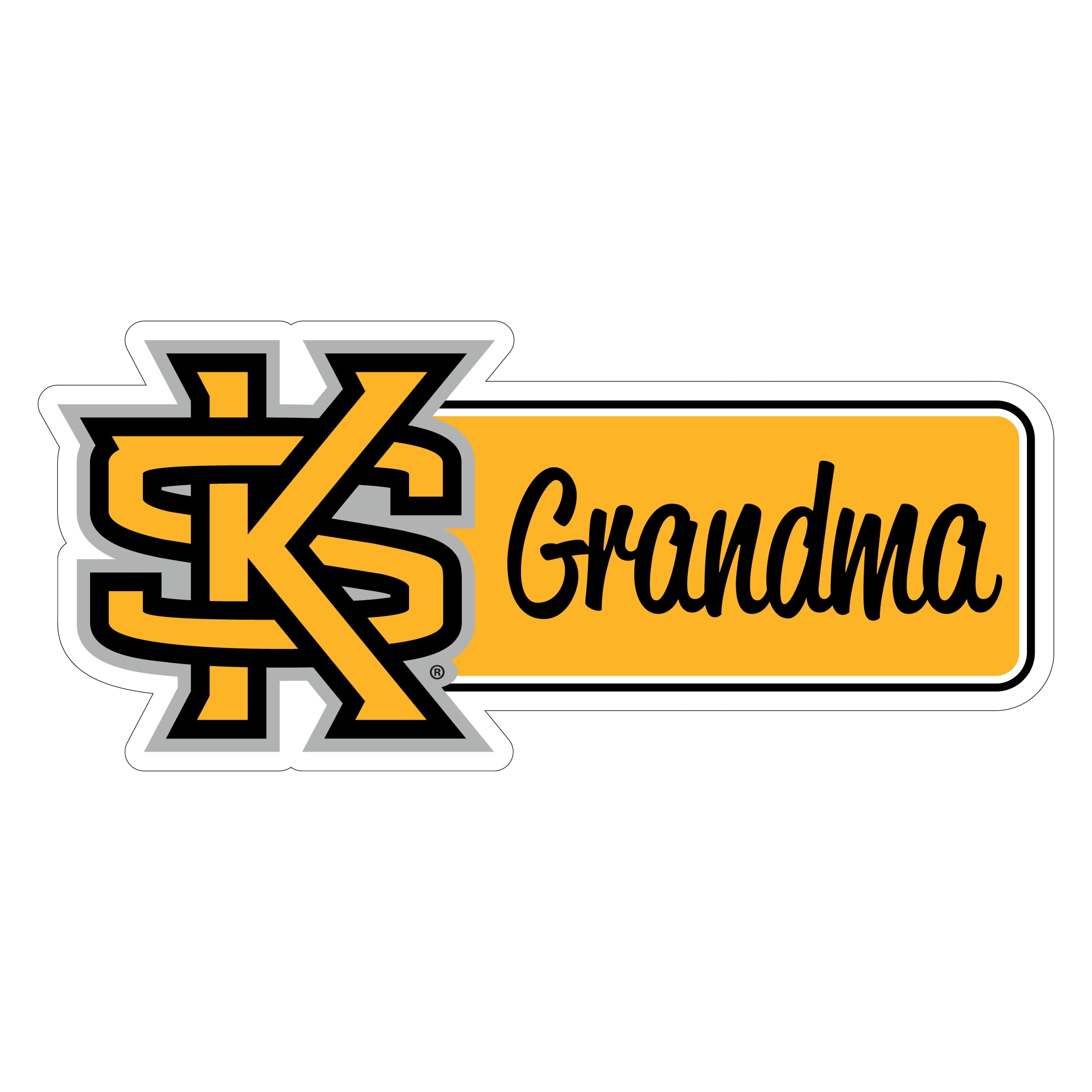Kennesaw State University Proud Grandma Die Cut Decal Officially ...