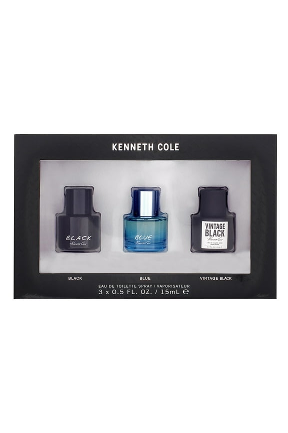 , Assorted Mini Cologne Gift Set for Men, 3 Pieces